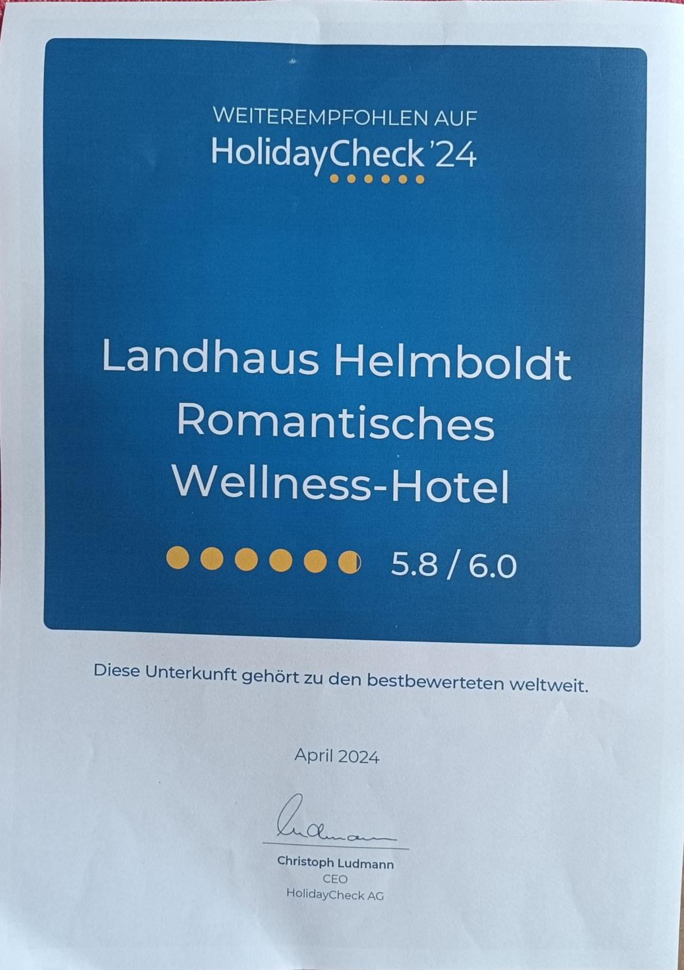 Wellness Und Romantik Hotel Helmboldt Bad Sachsa Ngoại thất bức ảnh